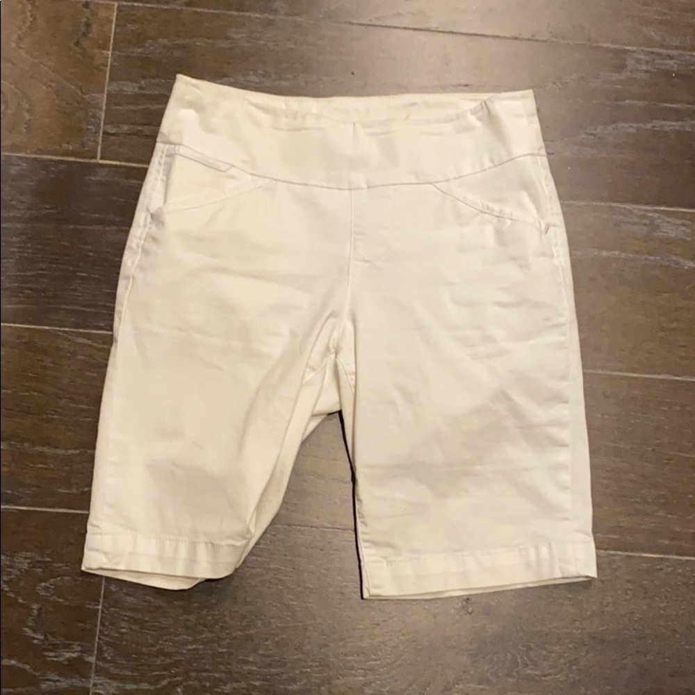 White JAG shorts